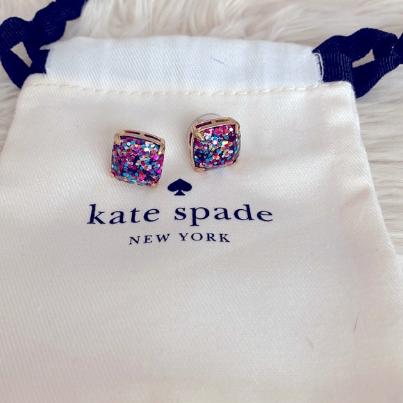 Kate Spade Multicolor Square Studs